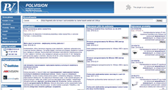 Desktop Screenshot of polvision.com.pl